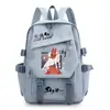 Mochila de anime Sky Light Year, adecuada para estudiantes de primaria y secundaria de 3º a 6º grado, con diseño de pájaro blanco, gran capacidad y estilo ligero y unisex