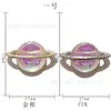 Celebridade da Internet Planeta Feliz Acessórios para Unhas de Liga Western Rainha Mãe Terra Planeta Laço Estrela Lua Decoração de Unhas Adesivos