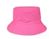 Sombrero de Pescador Personalizable con Logo Imprimible Sombrero Cubo para Montañismo al Aire Libre Hombres Color Sólido Placa Ligera Algodón Puro Sombrero Cubeta Mujeres Venta al por Mayor