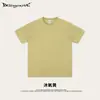Estilo Callejero marca de estilo callejero americano color liso ligero manga corta Lycra secado rápido algodón casual al aire libre protección solar camiseta para hombres