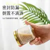 Botella Pequeña para Nido de Pájaro Se Puede Cocinar al Vapor con Patrón Vertical, Hueso de Pescado Fresco Estofado, Botella de Vidrio Multifuncional, Botella para Encurtidos Caseros, Frasco de Vidrio Sellado