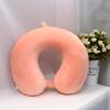 Almohada en Forma de U para Protección del Cuello, Siesta, Almohada Cervical de Espuma Viscoelástica, Almohada para el Cuello, Almohada en Forma de U para Dormir, Reposacabezas, Almohada de Soporte para el Cuello, Almohada para Dormir en Avión