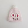 Gorro de bebé de otoño e invierno, cálido y afelpado, resistente al viento, bonito y súper lindo, con protección para las orejas para niños y niñas.