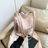 Bolso de Mujer Estilo Chino 2025 Nuevo Seda Nuevo Estilo Chino Gran Capacidad Bolso de Hombro de Gama Alta Bolso Cruzado Bolso Cubo