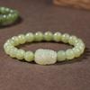 Pulseira de jade Hetian de Xinjiang genuína, pulseira de jade, estilo étnico, Jade, Jade, casal feminino, Jade, pulseira masculina