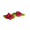 Diadema de Cinta de Florete de Rosa Hecha a Mano Accesorios de Ropa Íntima con Floretes Decoraciones Caja de Dulces Caja de Regalo Empaque