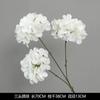 Flores Artificiales Blancas con Acabado de Alta Gama, Materiales Florales Realistas, Flores de Seda para Bodas al Aire Libre, Decoraciones de Bienvenida, Arreglos Florales, Flores Falsas, Materiales para Manualidades