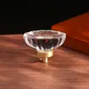 Venda Direta de Fábrica Puxador Pequeno de Cristal Ovo de Pombo Gaveta Armário Porta Champagne Transparente Porta de Guarda-roupa Puxador de Furo Único Atacado