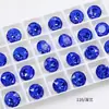 Colar de Joias Dongzhou Cristal Pedra Redonda Flor Pontiaguda Costas Pontiagudas Strass Inlaid com Diamantes Acessórios DIY Strass de Vidro Customização