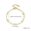 Estilo Coreano Ins Design de Nicho Titânio de Alta Qualidade Pulseira de Aço Pulseira de Moda Nova para Mulheres Pulseira Tendência Versátil
