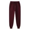 Pantalones de color liso al por mayor de fábrica, moda europea y americana, marca hip-hop para hombre y mujer, nuevos para otoño e invierno, pantalones deportivos casuales holgados con forro polar