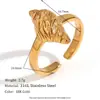 Moda Europea y Americana Estilo Nicho Caracola Abierta Acero Inoxidable Chapado en Oro de 18K Perla de Agua Dulce Caracola Aro Redondo Pendientes