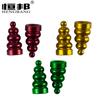 Piezas de automóviles y motocicletas, piezas modificadas para vehículos eléctricos, cubierta de núcleo de válvula de neumático, válvula pagoda, aleación de aluminio CNC
