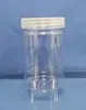 Garrafa Redonda Transparente de Boca Larga de 250ml Garrafa para Alimentos Pote para Armazenamento de Alimentos