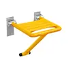 Cadeira de Banho Acessível Banquinho de Banho de Segurança para Idosos Para Banheiro de Idosos Hospital Lar de Idosos Banquinho Dobrável Flip-up