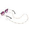 Grueso retención de color dorado grueso galvanoplastia clip bola cuerda para gafas simple cadena dorada para gafas cadena colgante (80 cuentas)