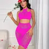 Suministro de Exportación Transfronteriza Lencería Sexy Europea y Americana, Pijamas, Monos, Ropa de Malla, Faldas Sexy Transparentes, Faldas que Cubren la Cadera W511