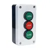 Caja de botones impermeable 1 orificio 2 orificios 3 orificios 4 orificios XB2.XAL-B324 caja de control interruptor de botón ZB2XAL-B334