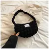 2025 Nueva Bolsa Cruzada Grande de Niña Linda y Dulce, Bolso de Hombro Cruzado Casual con Diamantes para Estudiantes, Bolso de Hombro/Axila Trendy para Mujer