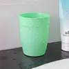 Taza para cepillo de dientes estilo ins de color sólido para el hogar, taza de lavado para pareja, taza de plástico para cepillo de dientes, taza creativa simple portátil para enjuague bucal
