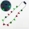 Transfronteiriço Novo Sucesso de Vendas Natal Sino de Natal Colar LED Luminoso Sino de Natal Luminoso 6 Luzes Decoração Brilhante