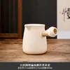 Panela Vermelha Popular Panela Assada Chaleira para Chá de Leite Panela de Cozinha Chinesa Resistente a Altas Temperaturas Panela com Alça Lateral Conjunto Doméstico Interno para Chá de Leite Assado na Madeira