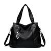 Moda de Comercio Exterior Bolso de Mujer 2025 Nuevo Bolso de Mano de Gran Capacidad Bolso de Cuero Suave Bolso Popular para Mamá Bolso Cruzado de Cuero Genuino
