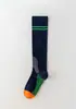 Calcetines deportivos de compresión sin costuras para niños, calcetines de compresión muscular largos para fitness, correr, saltar la cuerda, calcetines elásticos para pantorrillas de yoga