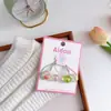Goma para el pelo con pintura de frutas estilo coreano que no daña el pelo, Banda elástica alta para el pelo para niñas