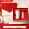 Set de Regalo Empresarial para Empleados y Clientes, Souvenirs Prácticos y de Alta Gama, Taza de Café, Secador de Pelo, Ventilador Pequeño Caja de Regalo