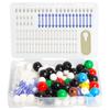 Modelo de bola de palo, química de escuela secundaria, modelo de estructura molecular, modelo a escala, materia orgánica, materia inorgánica, empalme 1032S