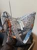 Bolso de Lona con Estampado de Leopardo Coreano para Mujer 2025 Nueva Moda Bolso de Hombro Sencillo Moda Otoñal Bolso Cruzado para Viajar Bolso Dumpling