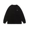 Roupas Masculinas North Boundary Marca Tendência Estilo Americano Outono 2025 Novo Moletom Oversized Solto com Estampa de Letras Pequenas Gola Redonda para Casal