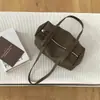 Nova bolsa Boston de torrada de nicho PU moda estilo coreano bolsa de ombro travesseiro bolsa de axila retrô moderna transfronteiriça para mulheres