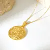 Collar Colgante Exclusivo de Acero Inoxidable Transfronterizo Moda Europea y Americana para Mujer Cadena de Suéter 18K Joyería Versátil de Moda Venta al por Mayor