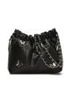 Bolsa Pequena Nova de Corrente de Verão Feminina 2024 Design de Nicho Bolsa Transversal Borboleta Bolsa de Ombro tipo Balde Pregueada com Cordão