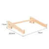 En stock Soporte Simple para Computadora Estante Elevado de Madera para Laptop Estante de Almacenamiento para Escritorio de Oficina Soporte para Laptop