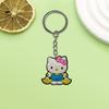 Llavero creativo de la serie Hello Kitty de AliExpress. Pequeño regalo. Llavero de coche de moda.