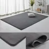 Coral Fleece Household Carpet Tatami Mat Modern Simple Style Solid Color Thicked Non-Slip Tapete Quadrado para sala de estar e quarto