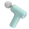 Pistola de liberação miofascial mini transfronteiriça multi-velocidade instrumento de massagem vibratória mini massageador silencioso fábrica de presentes
