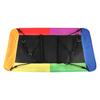 Fabricante Personalizado Lazer ao Ar Livre Seis Cores Tecido Oxford Borboleta Balanço Brinquedo com Apoios de Braço e Bandeiras Coloridas Retangular Outono
