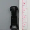 No. 5 Tiradores de Cremallera, Tirador de Nailon Negro por Electroforesis, Tirador de Cremallera Metálico para Bolsos y Ropa, Tirador de Cremallera de Aleación de Zinc