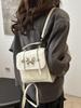 Mochila para Mujer 2024 Nuevo Diseño Nicho Bolso Satchel Estilo Coreano Bolsa Escolar para Estudiante Mochila de Viaje Pequeña y Ligera