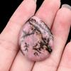 1940-25X33 Colgante de Piedra Ágata de Cristal Natural Forma de Gota de Agua Amatista Cuarzo Rosa Material para Colgante de Joyería DIY