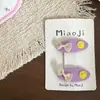 Clip de Cabello Nuevo Estilo Primavera Encaje Fresco Cuadros Lunares Lazo Clip Lateral Clip Bb para Niños