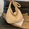 Bolsos al por mayor, textura de alta calidad, gran capacidad, bolso de mano Joker para mujer, bolso de bola de masa, bolso bandolera para hombro, bolso de axila