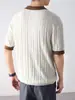 Ropa para Hombre Fengshe / 2026 Verano Nueva Camiseta Casual de Manga Corta Estilo Americano para Hombre Tendencia
