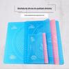 Almofada de silicone de cozimento resistente ao calor grande antiderrapante ferramenta de cozimento amassando rolando soft Board 50*40cm