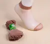 Meias Curtas Respiráveis Finas de Verão para Homens e Mulheres, Meias Curtas Transparentes, Meias de Cristal de Verão, Meias Curtas Descartáveis