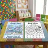 Compra directa transfronteriza de 10 hojas por paquete de pósters para colorear de exploración oceánica, libros de dibujo de juegos educativos y papel de colorear cognitivo divertido